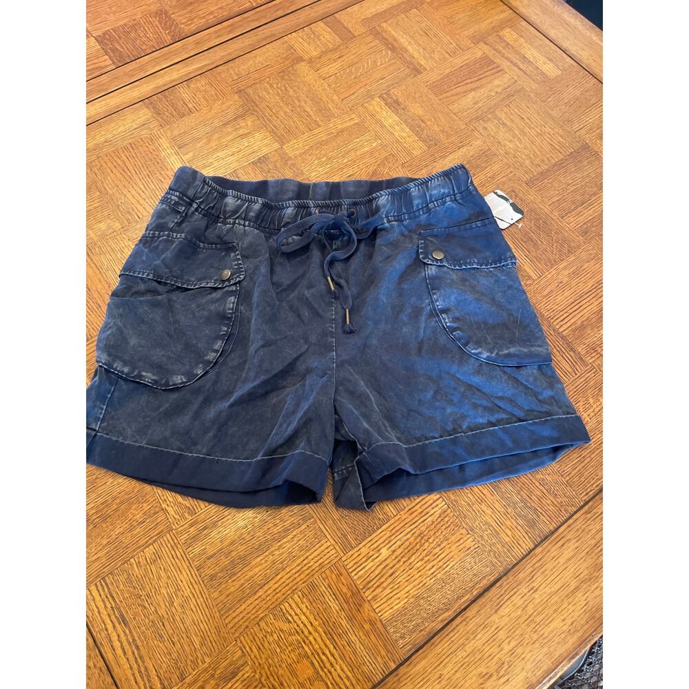 Free People Movement cargo shorts indigo blue Large